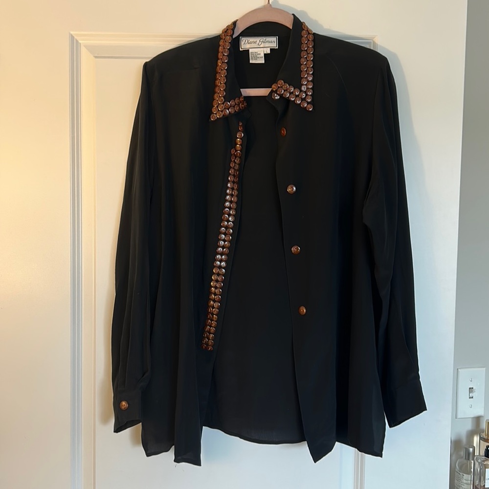 Diane Gilman blouse